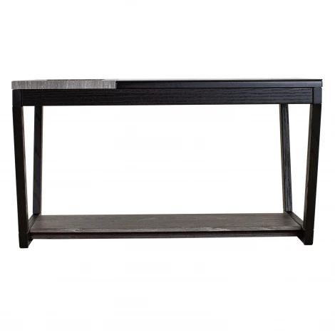 Стол журнальный BeautyStyle 31 дуб шоле графит/венге/стекло черное Mebelik 009462