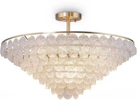 Потолочная люстра каскадная на штанге Maytoni Mazzo MOD130CL-14G (220V)