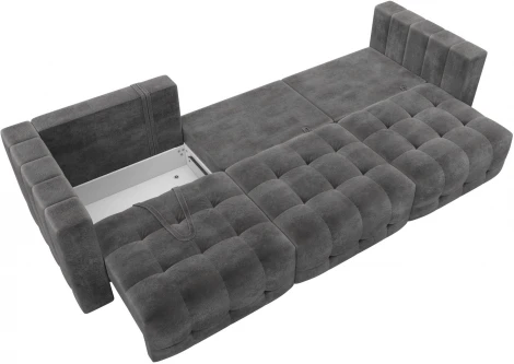 Диван прямой Лига-052 НПБ Лонг Лига Диванов (Велюр) арт.128777