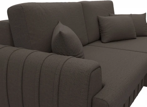 Диван угловой Лига-057 НПБ угол правый Лига Диванов (Рогожка) арт.129264