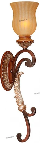 Бра N-Light 706 706-01-51 antique silver + dark brown