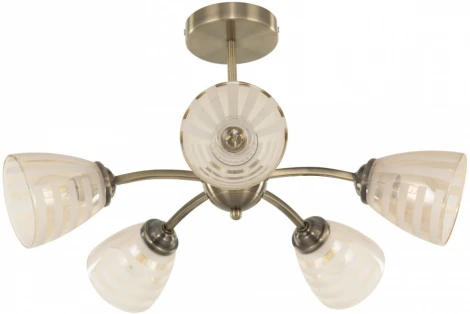 Потолочная люстра на штанге Arte Milano Napoli-320107 320107/5 AB (220V)