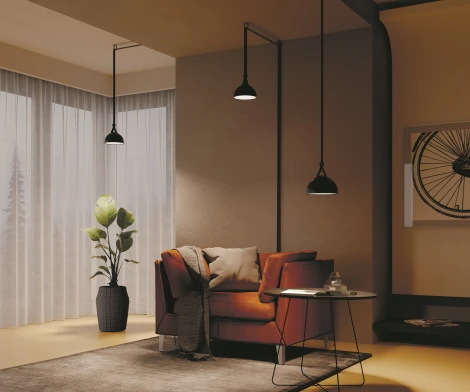 Трековый светильник ременной Maytoni Bowl Parity TR126B-20W4K-B 48V 4000K 20Вт черный (LED)