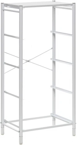 Комод Leset Нирита/Хайди, 4 ящика, Белый (Сталь,Экокожа/Белый) арт.2500000209673