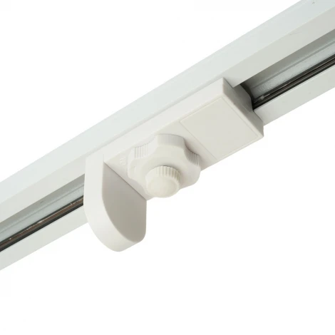 Коннектор (адаптер для установки Т8 лампы цоколь G13) для шинопровода белый Feron LD1016 51037