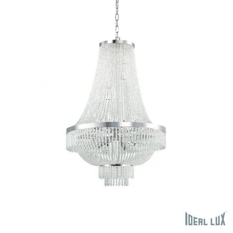 Подвесная люстра Ideal Lux Augustus SP12 CROMO