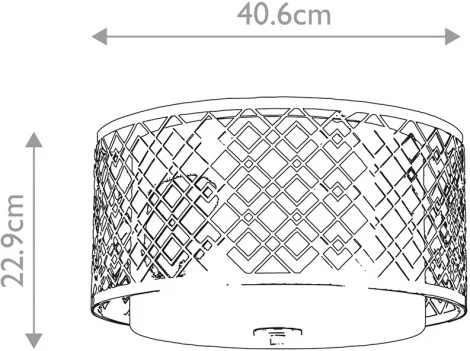 Потолочный светильник круглый Natural Concepts Ziggy ZIGGY-F-M-LG (220V, круглые)