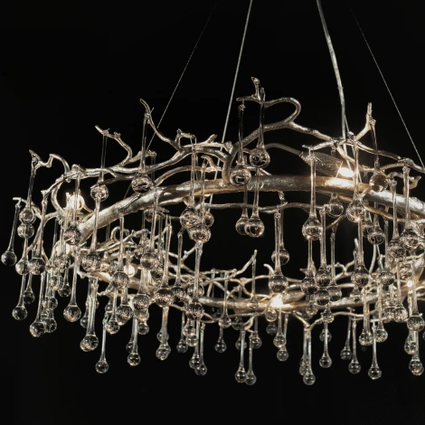 Подвесная люстра Loft IT Bijout 10068/1000 SG (220V, на тросе, ветки)