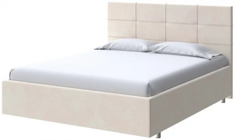 PROxSON Кровать Neo (Ткань: Велюр Casa Сахарный) 90x200