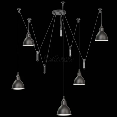 Подвесной светильник Lightstar Acrobata 761057 (220V, на проводе, паук)