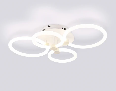 Потолочная люстра светодиодная с пультом Ambrella Original FA3811 (регулировка яркости, 220V, кольцо)