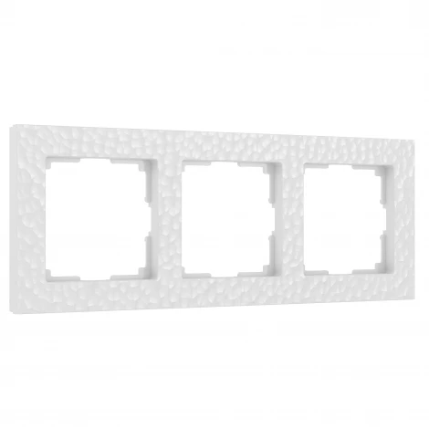 Рамка на 3 поста Hammer (белый) Werkel W0032401 (a052519)