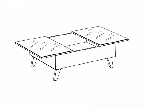 Стол журнальный Forest ОГОГО 330017