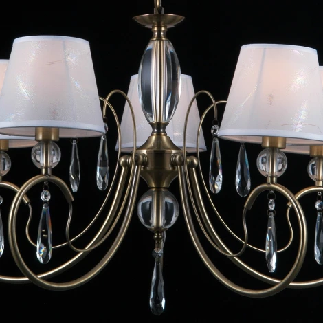 Подвесная люстра ILLUMICO IL0193-5PSQ-24 AB CASTOR (220V, на цепи)