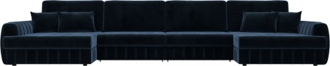 Диван П-образный Лига-057 НПБ Лонг Лига Диванов (Велюр) арт.129334