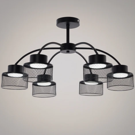 Потолочная люстра на штанге Reluce 68010-0.3-06 BK