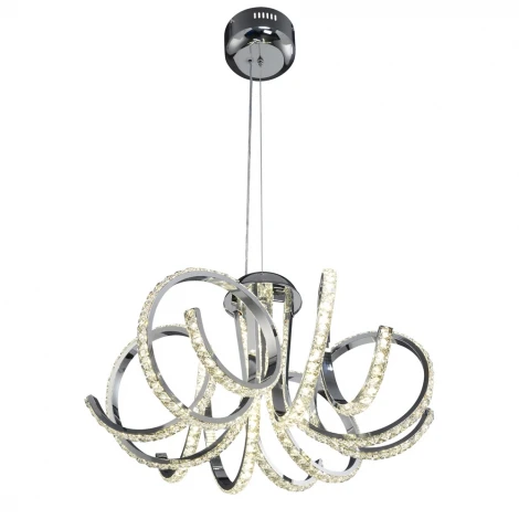 Подвесная люстра Максисвет Геометрия 2-1642-6-CR LED