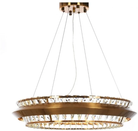 Подвесная люстра светодиодная Lumina Deco LDP 8021-600 MD (220V, на тросе)