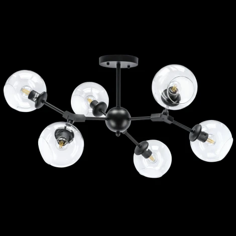 Потолочная люстра Lightstar Beta 785067 (220V, молекулы)