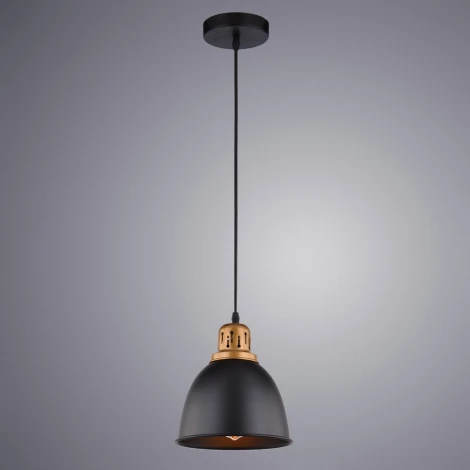 Подвесной светильник Arte Lamp Eurica A4245SP-1BK (220V, на проводе, круглые)
