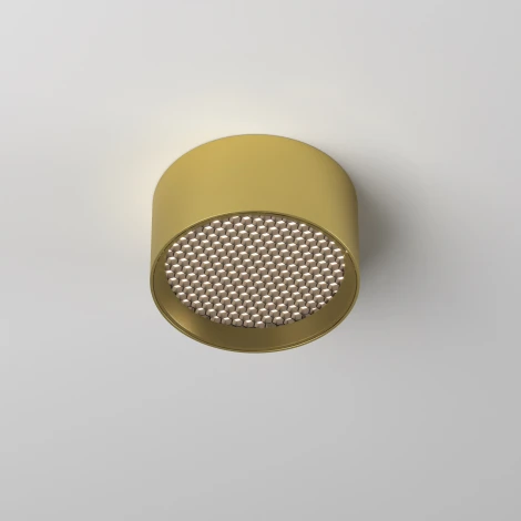 Накладной потолочный светильник влагостойкий LED Maytoni Glare C122CL-L7-4K-BS (220V, круглые)