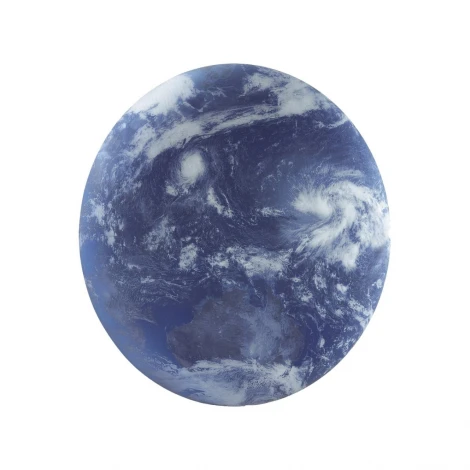 Настенно-потолочный светильник IP43 Sonex Space 3085/ELN пластик/белый/синий LED 76Вт 3000/4000/6000K