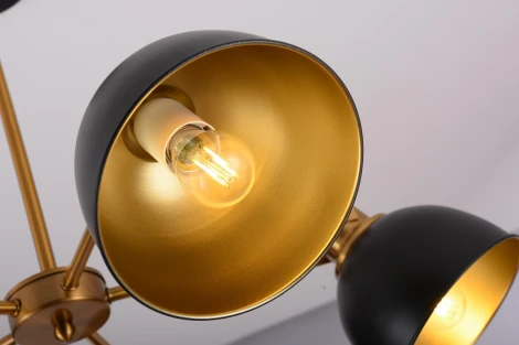 Потолочная люстра Lumina Deco Belmonti LDP D017-5 BK