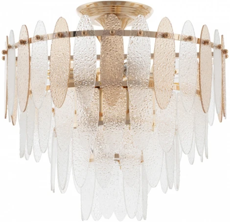 Потолочная люстра хрустальная на штанге Arte Milano Sorrento-1309 371309/6/40/400 GD (220V)