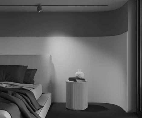 Трековый светильник Downlight однофазный 12W 220V Maytoni Points Rot TR224-1-12WCCT-M-W (LED)