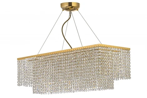 Подвесная люстра хрустальная Arti Lampadari Milano Milano E 1.5.70X25.502 G (220V, на тросе)