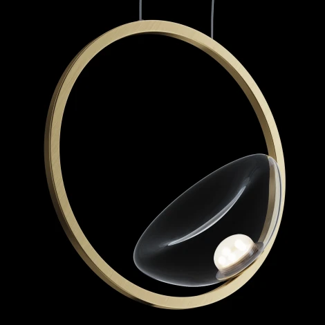 Подвесной светильник Maytoni Lunare MOD327PL-L5BS3K (LED, 220V, на тросе, кольцо)