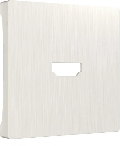 Накладка для розетки (перламутровый рифленый) HDMI Werkel WL13-HDMI-CP (a040901)