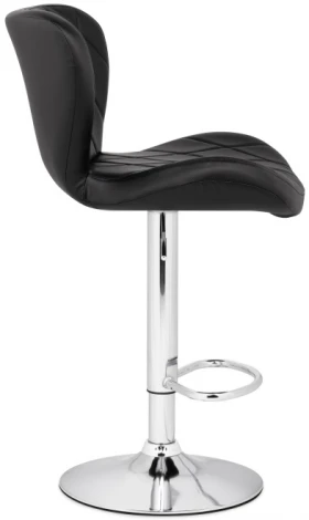 Барный стул Woodville Porch black / chrome 15507