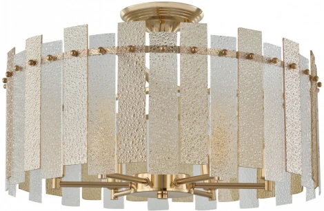 Потолочная люстра хрустальная на штанге Arte Milano Sorrento-2109 372109/6/80/500 GD (220V)