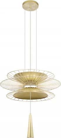 Подвесной светильник Loft It Star 10141B/400 Gold (220V, на тросе, круглые, летающая тарелка)