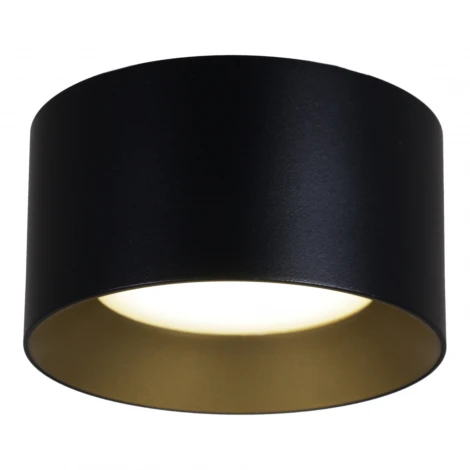 Точечный светильник Reluce 53060-9.5-001LD GX53 BK+GD