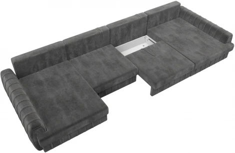 Диван П-образный Лига-057 НПБ Лонг Лига Диванов (Велюр) арт.129335