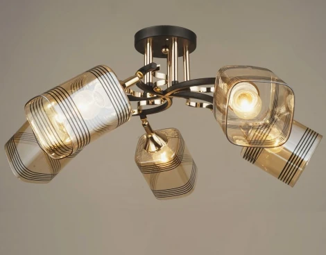 Потолочная люстра на штанге Мелодия Света SS1N 000024813