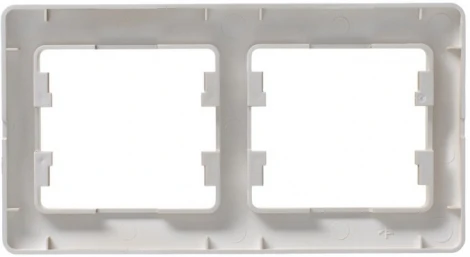 Рамка на 2 поста (титан) Systeme Electric GSL000402