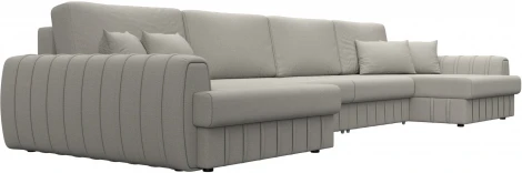 Диван П-образный Лига-057 НПБ Лонг Лига Диванов (Рогожка) арт.129321