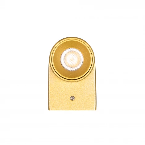 Настенный светильник LED SP-SPICY-WALL-MINI-S60x39-3W Day4000 (GD, 40 deg, 230V) (Arlight, IP20 Металл) 035541