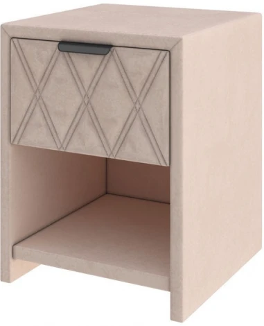 PROxSON Тумба Side (Ткань: Велюр Teddy Тауп) 44x45