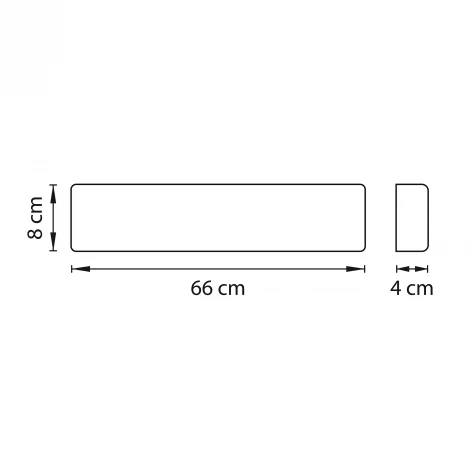 Настенный светильник линейный светодиодный FUIME Lightstar Fiume 810627 (220V)