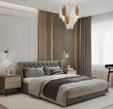 РИЧМОНД Кровать-диван прямой синий, 140 D1 furniture арт.AAA41366005