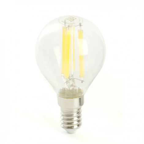 Лампа светодиодная филамент G45 шар 8W 175-265V E14 6400К Feron LB-1708 51261