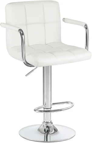 Стул барный KRUGER ARM (белый)