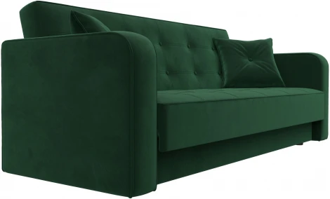 Диван-книжка Тур (Зеленый/Велюр) Лига Диванов арт.121776