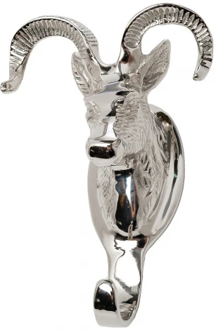 94PR-22500 Крючок настенный "Муфлон" цвет хром 23*15*10см Garda Decor