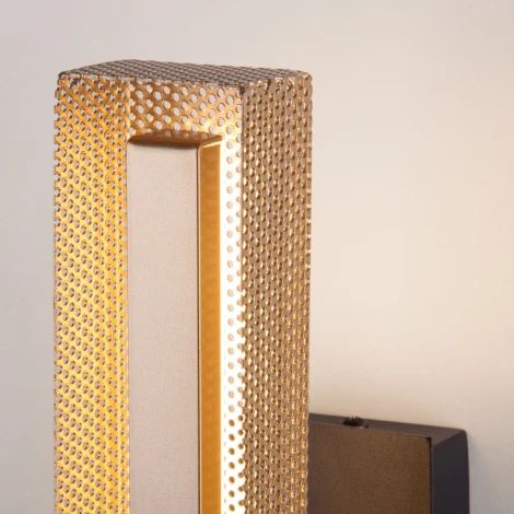 Бра Elektrostandard Lattice 40003/LED черный/золото