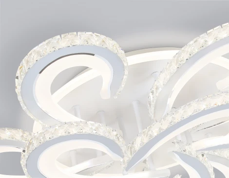 Потолочный светодиодный светильник с пультом Ambrella Acrylica Ice FA1704